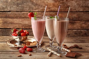 How To Make Milkshake Without a Blender - Delicious milkshakes
